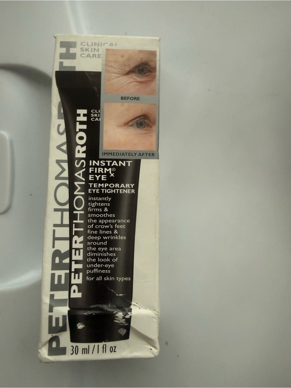 Peter Thomas Roth Eye Tightening Cream instant firmx eye
